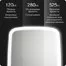 Зеркало для макияжа Xiaomi Jordan Judy LED Makeup  Mirror NV505 с подсветкой 3 цвета 8
