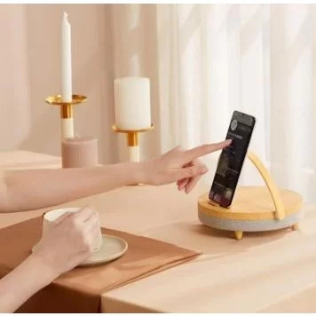 Настольная лампа с функцией беспроводной зарядки и колонки Xiaomi Ezvalo Wireless Charging Lamp LYYD01 4