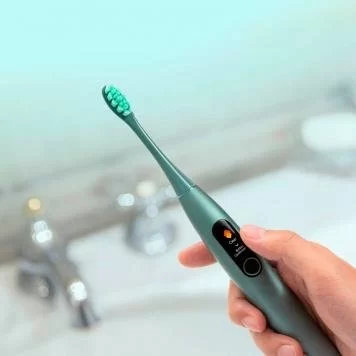 Умная электрическая зубная щетка Xiaomi Oclean X Pro Smart Sonic Electric Toothbrush Navy Green EU 1