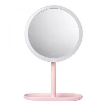 Зеркало для макияжа Xiaomi Jordan and Judy LED Makeup Mirror Pink NV529 1