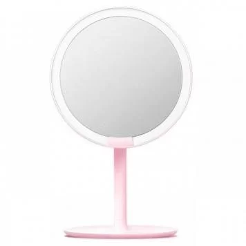 Зеркало для макияжа с подсветкой Xiaomi AMIRO LUX High Color HD Daylight (170 mm.) AML004D Pink 2