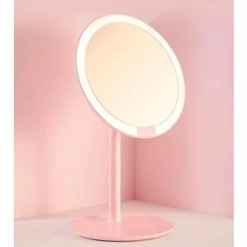 Зеркало для макияжа с подсветкой Xiaomi AMIRO LUX High Color HD Daylight (170 mm.) AML004D Pink 3