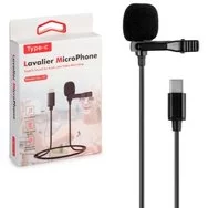 Микрофон петличный Lavalier GL-121 Type-c Black