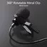 Микрофон петличный Lavalier HSX-M01 3.5mm Black 5