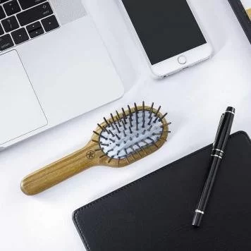 Массажная расческа из букового дерева Xiaomi Sculpting Hair Massage Comb SC-31 3