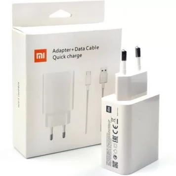 Адаптер питания +кабель Xiaomi MDY-10-EL 27W Quick Charge 4.0 1
