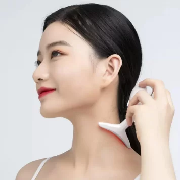 Массажер для шеи Xiaomi WellSkins Sonic Color Light Neck WX-MJ100 White 3
