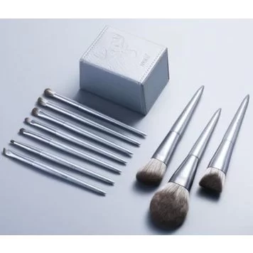 Набор кистей для макияжа Xiaomi MSQ Magic Silk Kou Makeup Brush 8 Silver 1