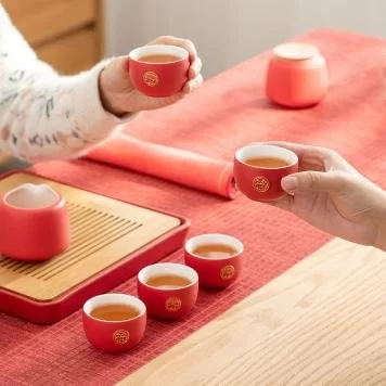 Чайный набор Xiaomi Youpin Zhe Xuan Fu Qing Chun Lai 2