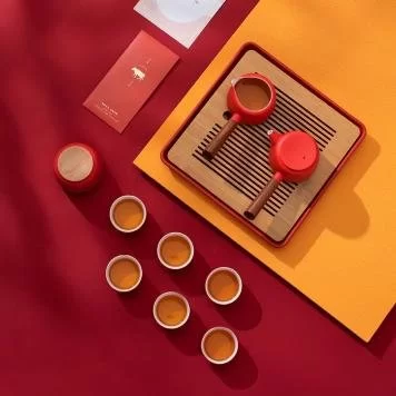 Чайный набор Xiaomi Youpin Zhe Xuan Fu Qing Chun Lai 3