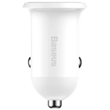 Автомобильное зарядное устройство Baseus Grain Pro Car Charger Dual USB 4.8A CCALLP-02 White 1