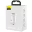 Автомобильное зарядное устройство Baseus Grain Pro Car Charger Dual USB 4.8A CCALLP-02 White 3