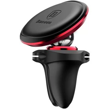 Автомобильный держатель Baseus Magnetic Air SUGX-A09 Red 3