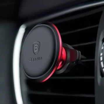 Автомобильный держатель Baseus Magnetic Air SUGX-A09 Red 5