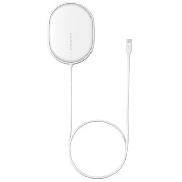 Беспроводное зарядное устройство Baseus Light Magnetic Wireless Charger Type-C 1.5m WXQJ-02 White 3