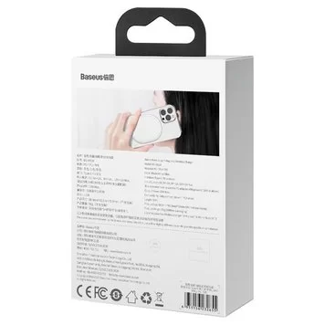 Беспроводное зарядное устройство Baseus Light Magnetic Wireless Charger Type-C 1.5m WXQJ-02 White 8