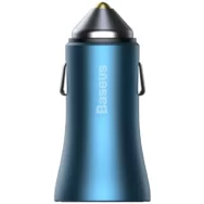 Автомобильное зарядное устройство Baseus Golden Pro Dual Quick Charger 40W CCJD-A03 Blue