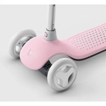 Детский самокат-кикборд Xiaomi Rice Rabbit Scooter HBC01YM Pink 4