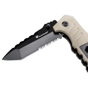 Нож раскладной Xiaomi HX infantry folding knife ZD-016C Desert color 4