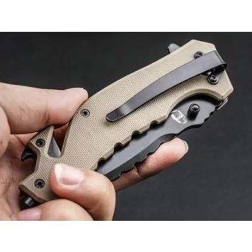 Нож раскладной Xiaomi HX infantry folding knife ZD-016C Desert color 6