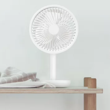Портативный вентилятор Xiaomi SOLOVE Table Fan 4000mAh Type-C F5 White 4
