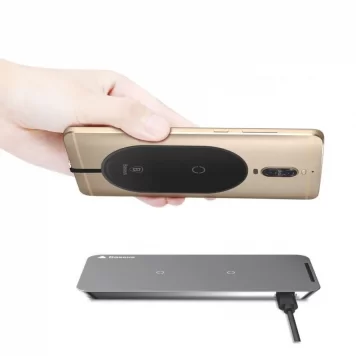 Приемник для беспроводной зарядки Baseus Microfiber Wireless Charging Receiver Type-c Black 5