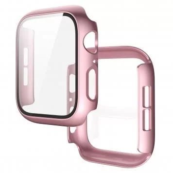 Защитный чехол со стеклом Apple Watch 40мм Pink 1