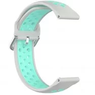 Ремешок без кнопки Sport Amazfit, Haylou, Samsung, Huawei 22 мм Gray Turquoise