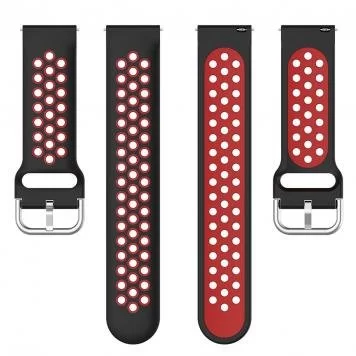 Силикон с дырками черный с красным 5