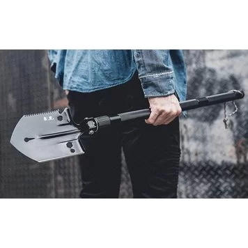 Мультифункциональная лопата Handao Multi-function Outdoor Shovel Black 8
