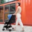 Детская коляска Xiaomi MIBABE Qborn Easy Folding Stroller TQ02OS Blue 5