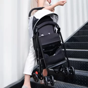 Детская коляска Xiaomi MIBABE Qborn Easy Folding Stroller TQ02OS Gray 5