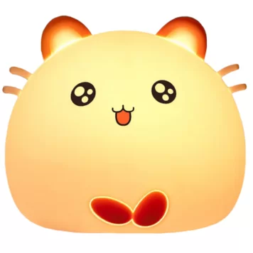 Ночник силиконовый котик 5 0