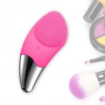 Электрическая щётка Youpin Sonic Facial Brush BR020 для чистки лица Pink 2