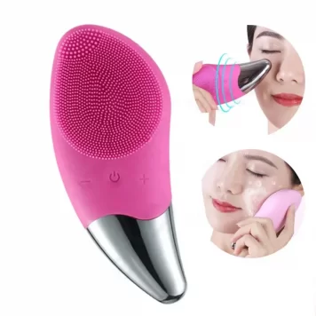 Электрическая щётка Youpin Sonic Facial Brush BR020 для чистки лица Pink 3