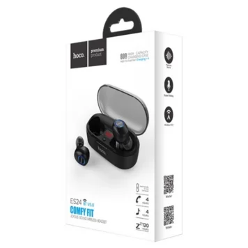 Беспроводные наушники Hoco ES24 Joyous sound wireless headset Black 6