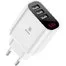 Сетевое зарядное устройство Baseus Mirror Lake Intelligent Digital Display 3USB Travel Charger 3.4A (EU) 1