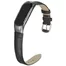 Ремешок кожаный для Mi band 5 Black