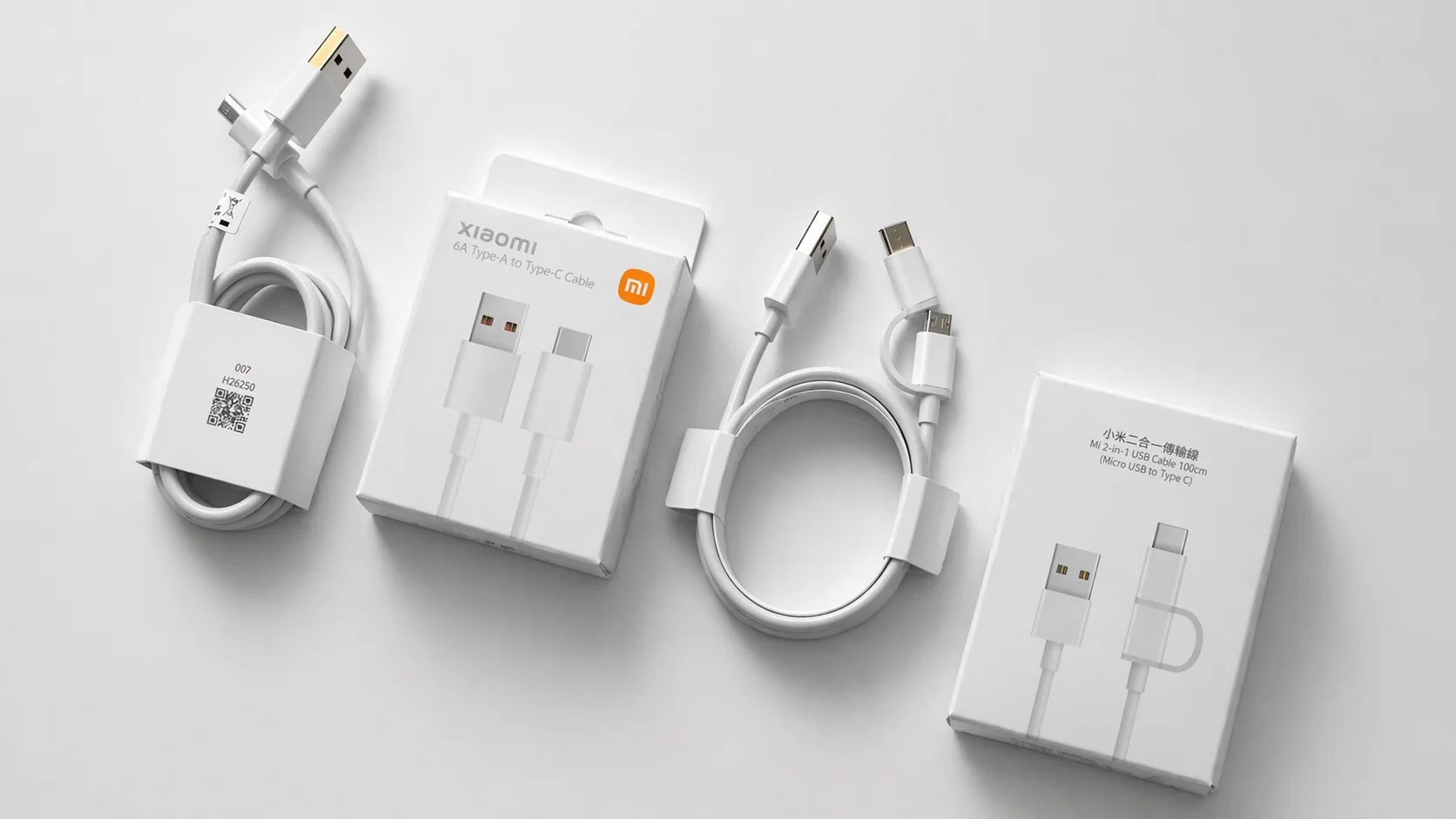 Xiaomi USB Type-C 6A Cable кабель для быстрой зарядки